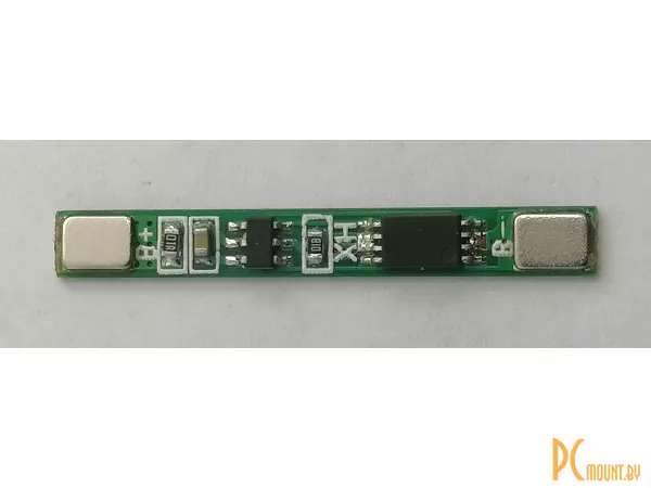 фото Защитная плата (protection board) для 3.7V литиевой батареи, 3A максимум, Защита от перегрузки, защита от разряда, защита от короткого замыкания, защита от перегрузки по току Защитная плата (protection board) для 3.7V литиевой батареи, 3A максимум, Защита от перегрузки, защита от разряда, защита от короткого замыкания, защита от перегрузки по току