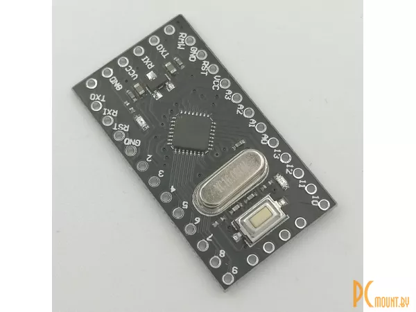 фото Pro Mini ATMEGA168PA 1.8-5.5V/20MHz, Микроконтроллер Pro Mini ATMEGA168PA 1.8-5.5V/20MHz, Микроконтроллер