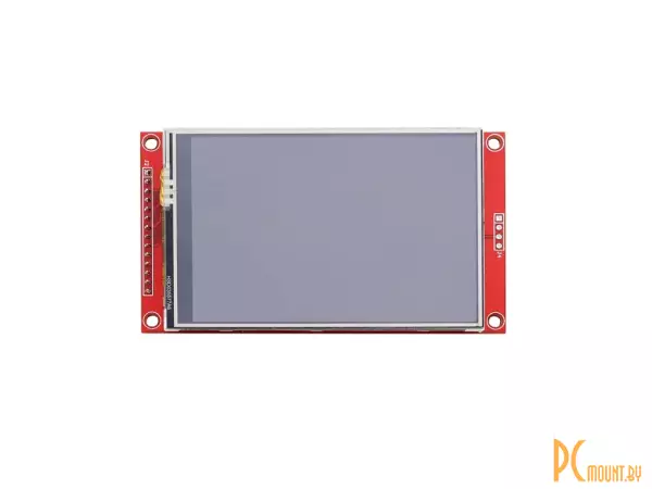 DSM-TFT-TOUCH-3.5-A, 3.5-дюймовый модуль с сенсорным TFT дисплеем, разрешение 320х480 пикселей, интерфейс SPI, драйвер IС9488, слот SD-карты