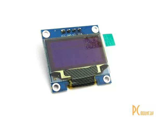 Arduino, Модуль с дисплеем OLED, белый 0.96 inch 12864 IIC interface