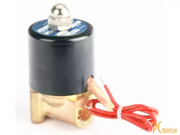 фото Электромагнитный клапан 2W025-08 AC220V, нормально закрытый Электромагнитный клапан 2W025-08 AC220V, нормально закрытый