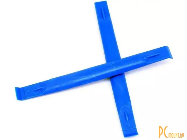 Инструмент для разборки телефонов и планшетов: Stick 2, пластиковый (монтажная лопатка, цилиндрическая, двухсторонняя, синяя)