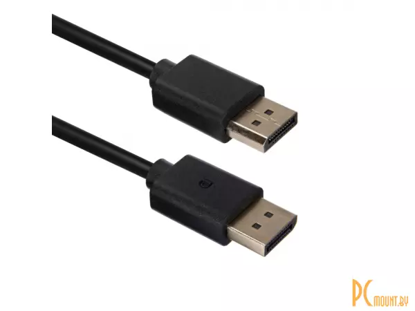 Кабель ACD-DDPM2-10B [ACD-DDPM2-10B] DisplayPort 1.2, Golden Plated,20m/20m, Черный, 1м (742347)