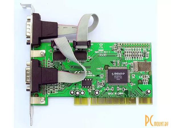 Espada, PCI, PIO9835, Внешних портов: 2xCOM(RS-232 9 pin)