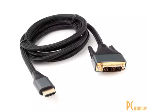 Кабель HDMI-DVI Gembird CC-HDMI-DVI-4K-6, 1.8m