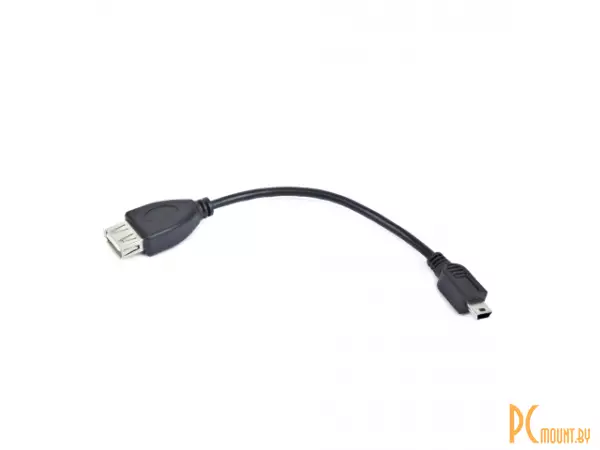 Кабель USB 2.0 mini A-OTG-AFBM-002 Gembird OTG AF/miniBM 0.15m