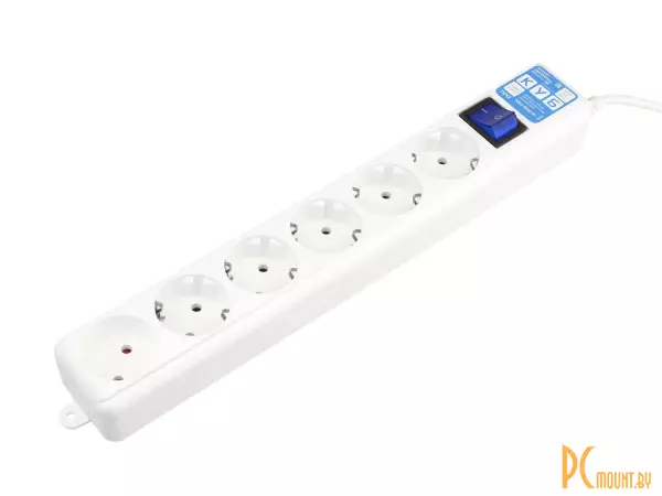 Сетевой фильтр-удлинитель, Power Cube SPG(5+1)-16B-1,9М