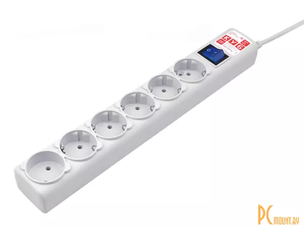 Сетевой фильтр, Power Cube, SPG(5+1)-B-6 Gray
