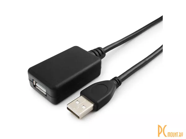 фото Кабель USB 2.0 AM-AF удлинительный активный, Gembird UAE-01-10M Кабель USB 2.0 AM-AF удлинительный активный, Gembird UAE-01-10M