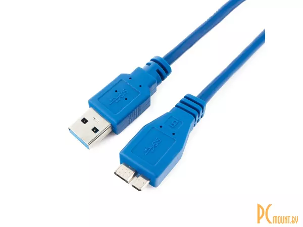 Кабель USB 3.0 USB->MicroUSB Gembird CCP-mUSB3-AMBM-10, 3m