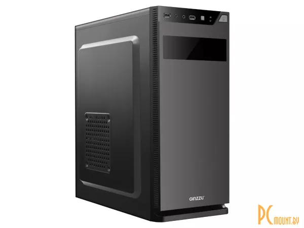 Корпус Ginzzu A190 Black, без БП