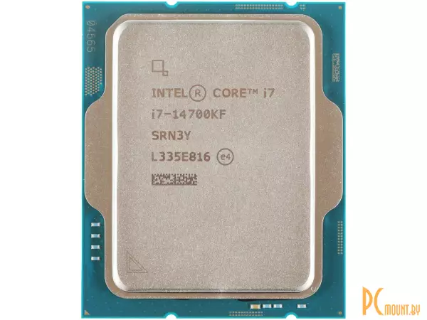 процессор Socket-1700 Core i7-14700KF  20C/28T (8P 3.4/5.6GHz + 12E 2.5/4.3GHz) 28MB 253W (Без ВИДЕО)  (oem) Intel