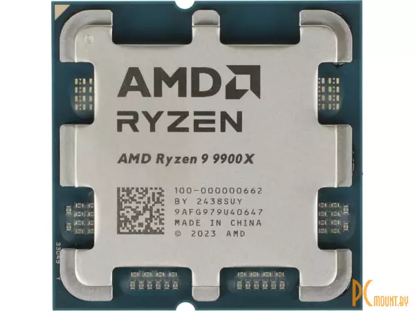 процессор Socket-AM5 Ryzen 9 9900X (100-000000662) 12C/24T 4.4GHz/5.6GHz 12+64Mb 120W oem AMD