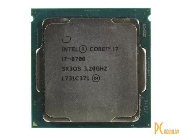 Процессор Intel Core i7-8700 BOX Soc-1151-v2