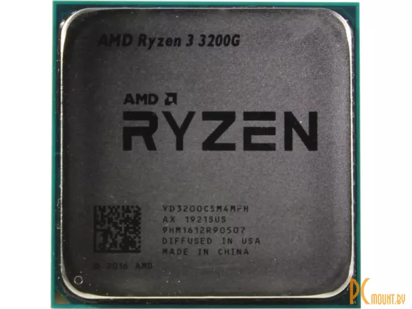 фото Процессор AMD Ryzen 3 3200G OEM Soc-AM4 Процессор AMD Ryzen 3 3200G OEM Soc-AM4