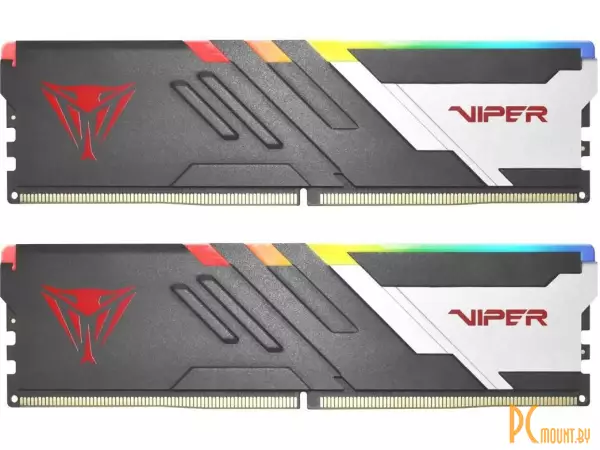DDR5 32Gb KiTof2 PC-54400 6800MHz Patriot Viper Venom RGB (PVVR532G680C34K) CL34-44-44-84