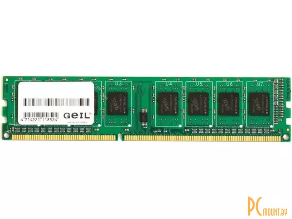 Память оперативная DDR3, 4GB, PC12800 (1600MHz), GeIL GN34GB1600C11S