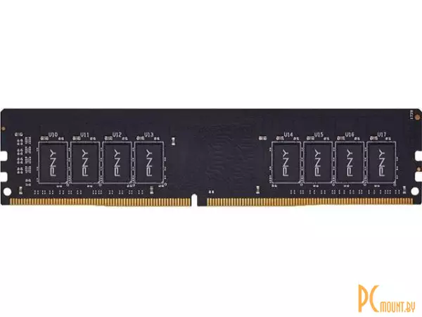 Память оперативная DDR4, 8GB, PC21300 (2666MHz), PNY MD8GSD42666