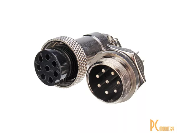 фото GX20 Разъем 8 pin (plug + socket) GX20 Разъем 8 pin (plug + socket)