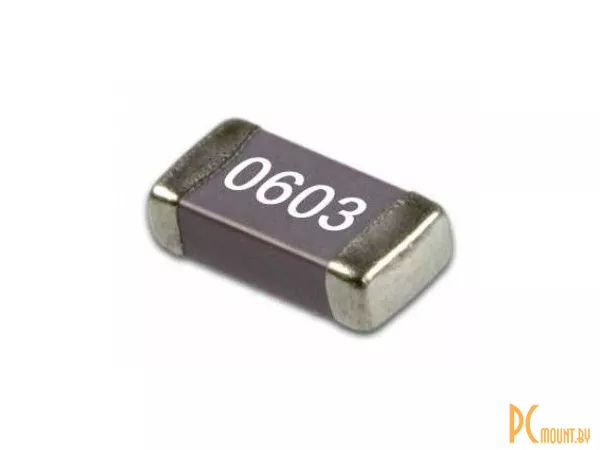 Конденсатор керамический, SMD Capacitor type 0603 10uF, 25V, 1 pcs