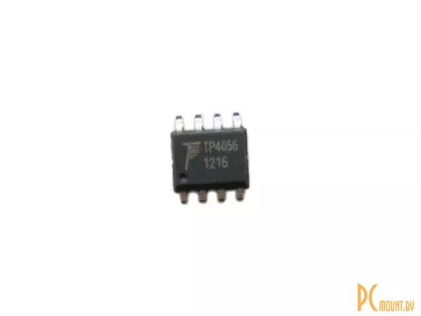 TP4056 Контроллер заряда Li-Ion аккумулятора 4.2В, SOP-8