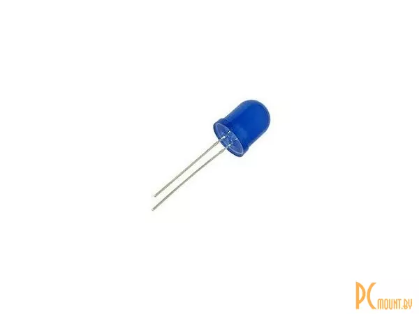 фото Светодиод синий / LED Diode BLUE 5mm Светодиод синий / LED Diode BLUE 5mm