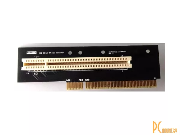 фото Edge connector SMARTY PCI5V32. Низкопрофильный PCI переходник 32 bit Edge connector SMARTY PCI5V32. Низкопрофильный PCI переходник 32 bit