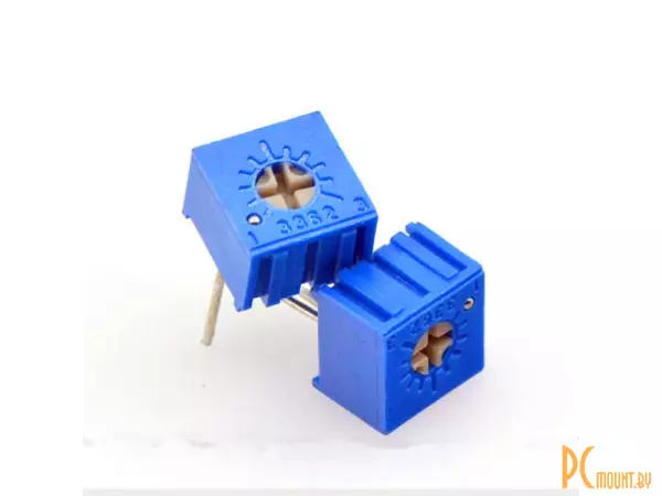Резистор переменный подстроечный (потенциометр), 3362P 201 (200 Ом)