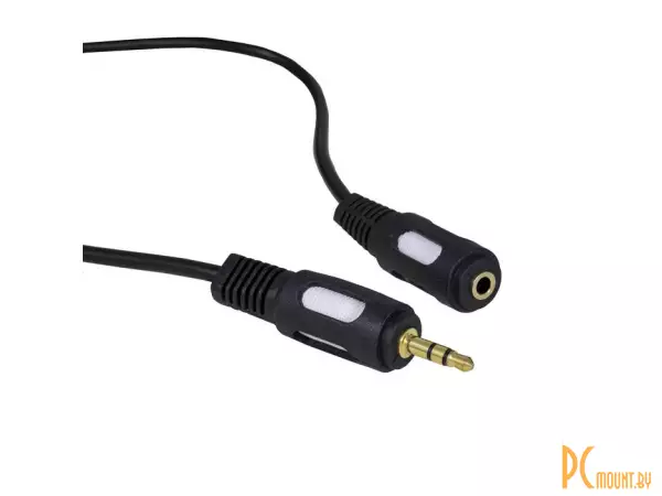 фото Stereo 3,5mm M-Stereo 3,5mm FG1.5m Аудио-видео шнур 3.5 штекер стерео на 3.5 гнездо стерео, пластик черный с маркером, 1.5 м Stereo 3,5mm M-Stereo 3,5mm FG1.5m Аудио-видео шнур 3.5 штекер стерео на 3.5 гнездо стерео, пластик черный с маркером, 1.5 м
