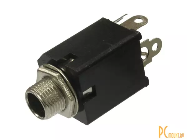 фото SZC-0079 / stereo 6.35 mm Разъём аудио, гнездо на плату SZC-0079 / stereo 6.35 mm Разъём аудио, гнездо на плату