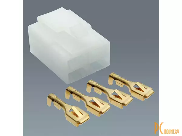 фото DJ7042-6.3-21 Разъем автомобильный 4pin DJ7042-6.3-21 Разъем автомобильный 4pin