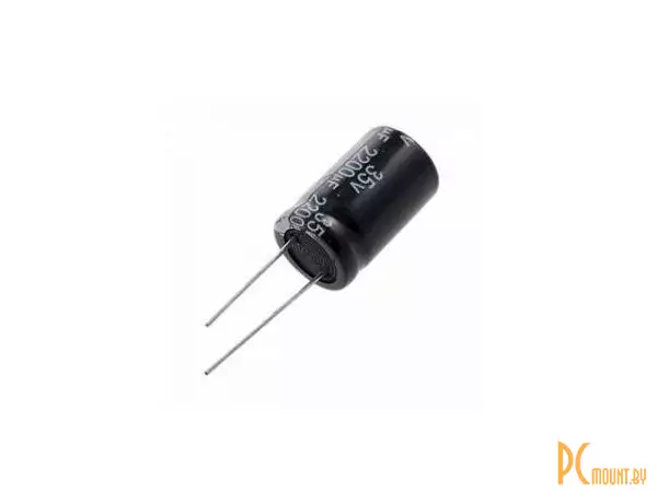 фото Конденсатор электролитический, Capasitor 2200uF LS5 D13 x H27 Конденсатор электролитический, Capasitor 2200uF LS5 D13 x H27