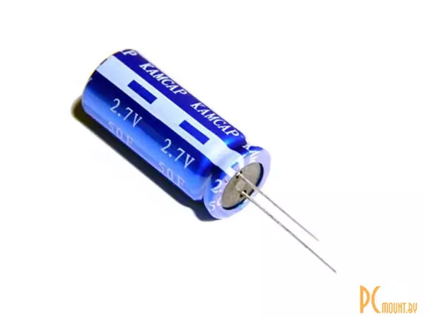 фото HP-2R7-J104VYJ01 0.1F 2.7V Ионистор (суперконденсатор) 0.1Ф 2.7В 5x10 KAMCAP HP-2R7-J104VYJ01 0.1F 2.7V Ионистор (суперконденсатор) 0.1Ф 2.7В 5x10 KAMCAP