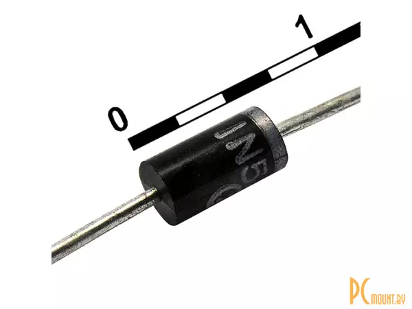 фото HER108 CTK Диод Шоттки 1000V 1A 75ns высокоэффективный, DO-41. HER108 CTK Диод Шоттки 1000V 1A 75ns высокоэффективный, DO-41.