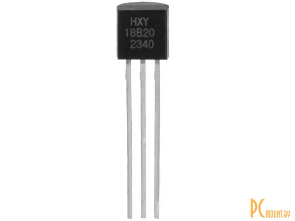 фото DS18B20 Датчик температуры, TO92 DS18B20 Датчик температуры, TO92