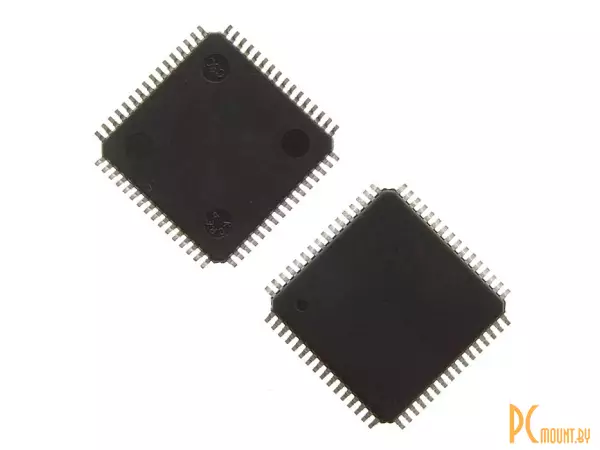 AT90CAN128-16AU Microchip Микроконтроллер 8 бит серии AT90CAN128, TQFP-64