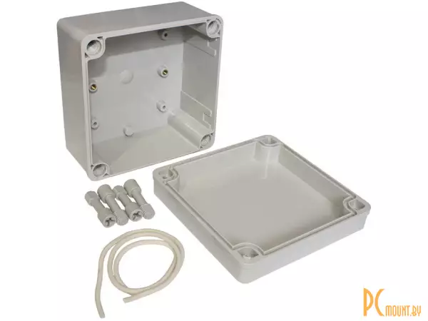 фото Z10-90 (125х125х75) Корпус пластиковый влагозащищенный Z10-90 (125х125х75) Корпус пластиковый влагозащищенный