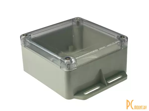 фото Z386CMF (120x120x60) Корпус герметичный пластиковый с фланцами Z386CMF (120x120x60) Корпус герметичный пластиковый с фланцами