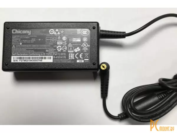 фото A11-065N1A 19V 3.42A 65W 5.5x1.7 Chicony Блок питания для Foxconn NanoPC A11-065N1A 19V 3.42A 65W 5.5x1.7 Chicony Блок питания для Foxconn NanoPC