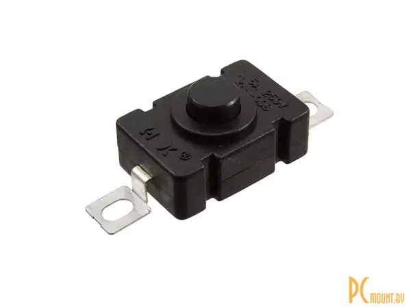 фото MJ-PBS02A on-off 1.5A 250VAC Переключатель кнопочный MJ-PBS02A on-off 1.5A 250VAC Переключатель кнопочный