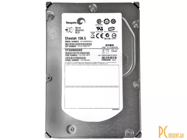 Жесткий диск (б/у)300GB 1.0 Seagate ST3300655SS SAS