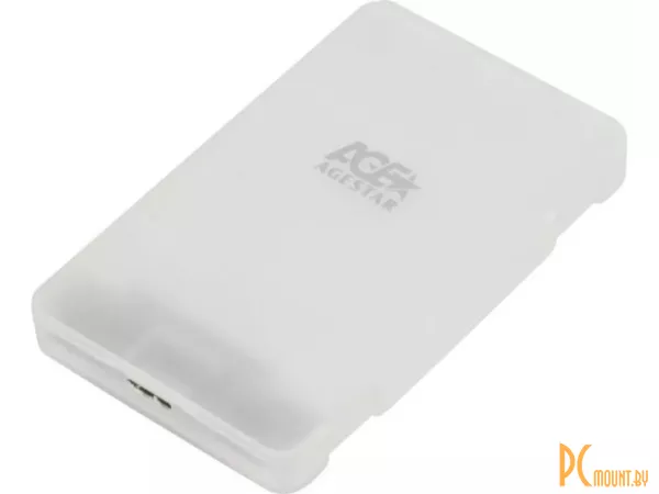 Корпус для HDD 2,5" AgeStar 31UBCP3-White