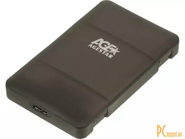 Корпус для HDD/SSD 2,5" AgeStar 3UBCP3 Black