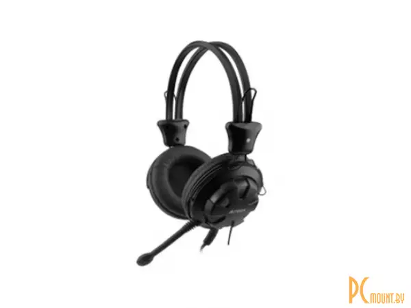 Наушники A4-Tech HS-28-1 Stereo Headset, Black