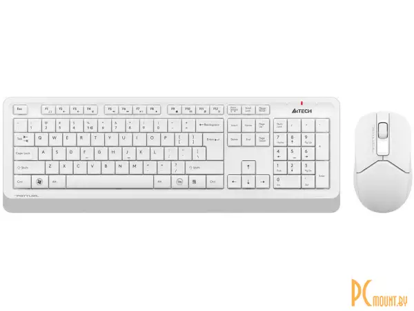 Клавиатура A4Tech Fstyler FG1012 Wireless White