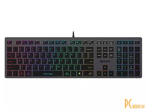 Клавиатура A4Tech Fstyler FX60 Grey (Neon backlit)