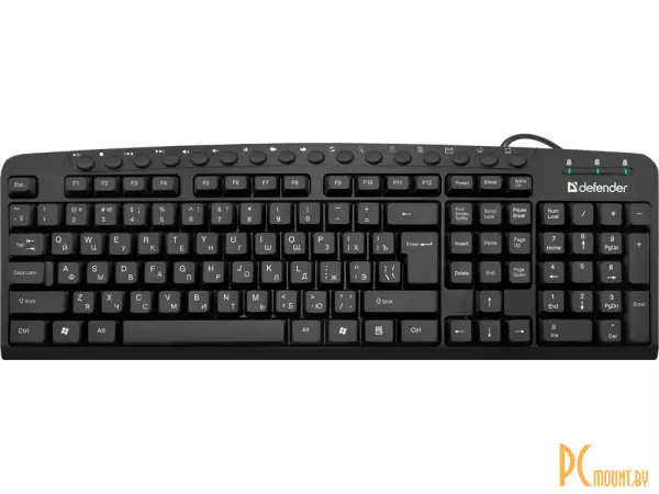 Клавиатура Defender Focus HB-470 (45470) Black