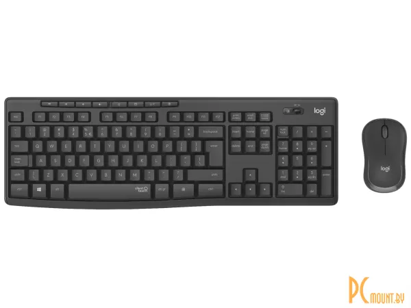 Клавиатура Logitech MK295 (920-009807) Silent Wireless Combo Black