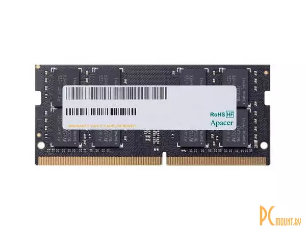 Память для ноутбука SODDR4, 8GB, PC21300 (2666MHz), Apacer AS08GGB26CQYBGC