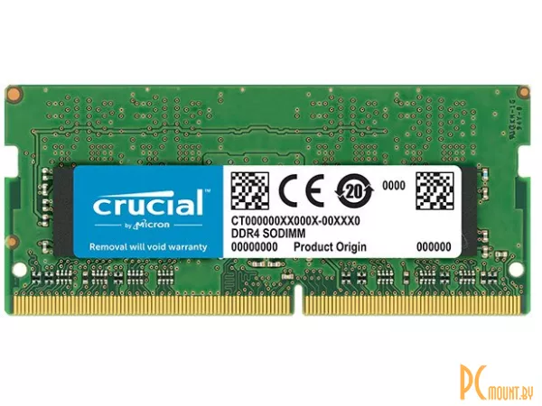 Память для ноутбука SODDR4, 8GB, PC21300 (2666MHz), Crucial CT8G4SFRA266